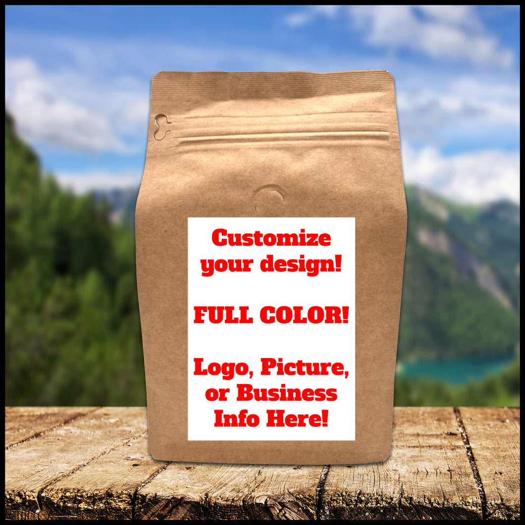 Custom Label Coffee
